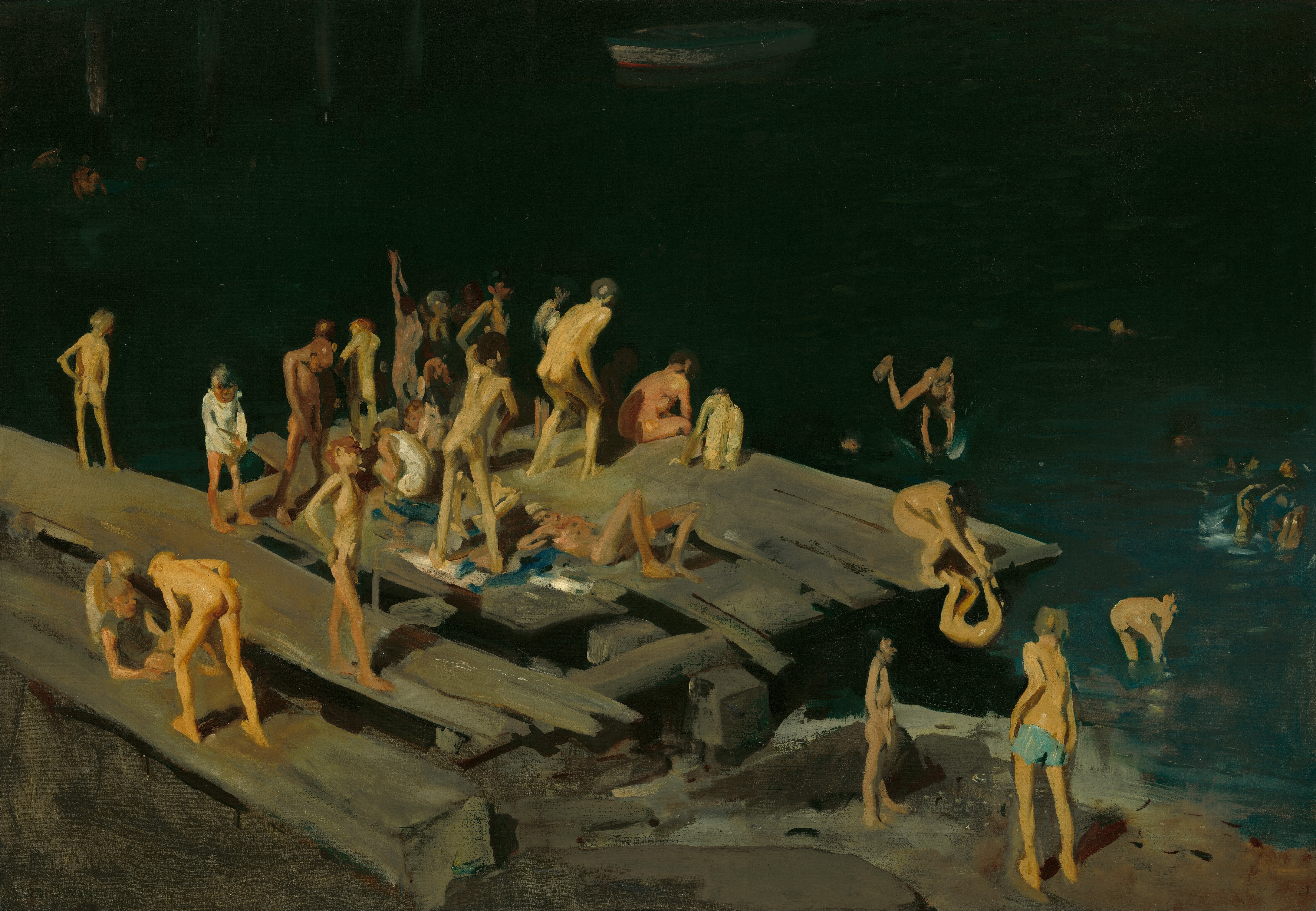 Forty-two Kids by George Bellows at National Gallery of Art