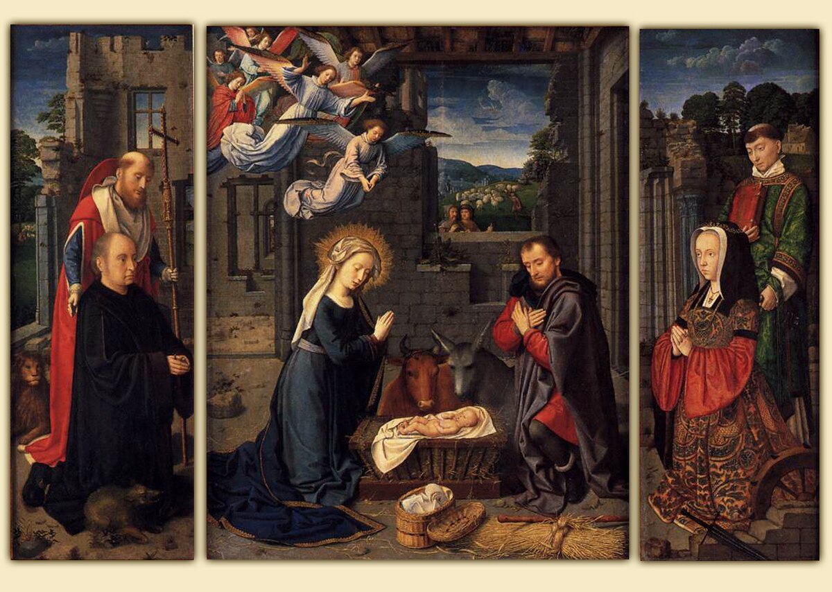The Nativity by Gerard David