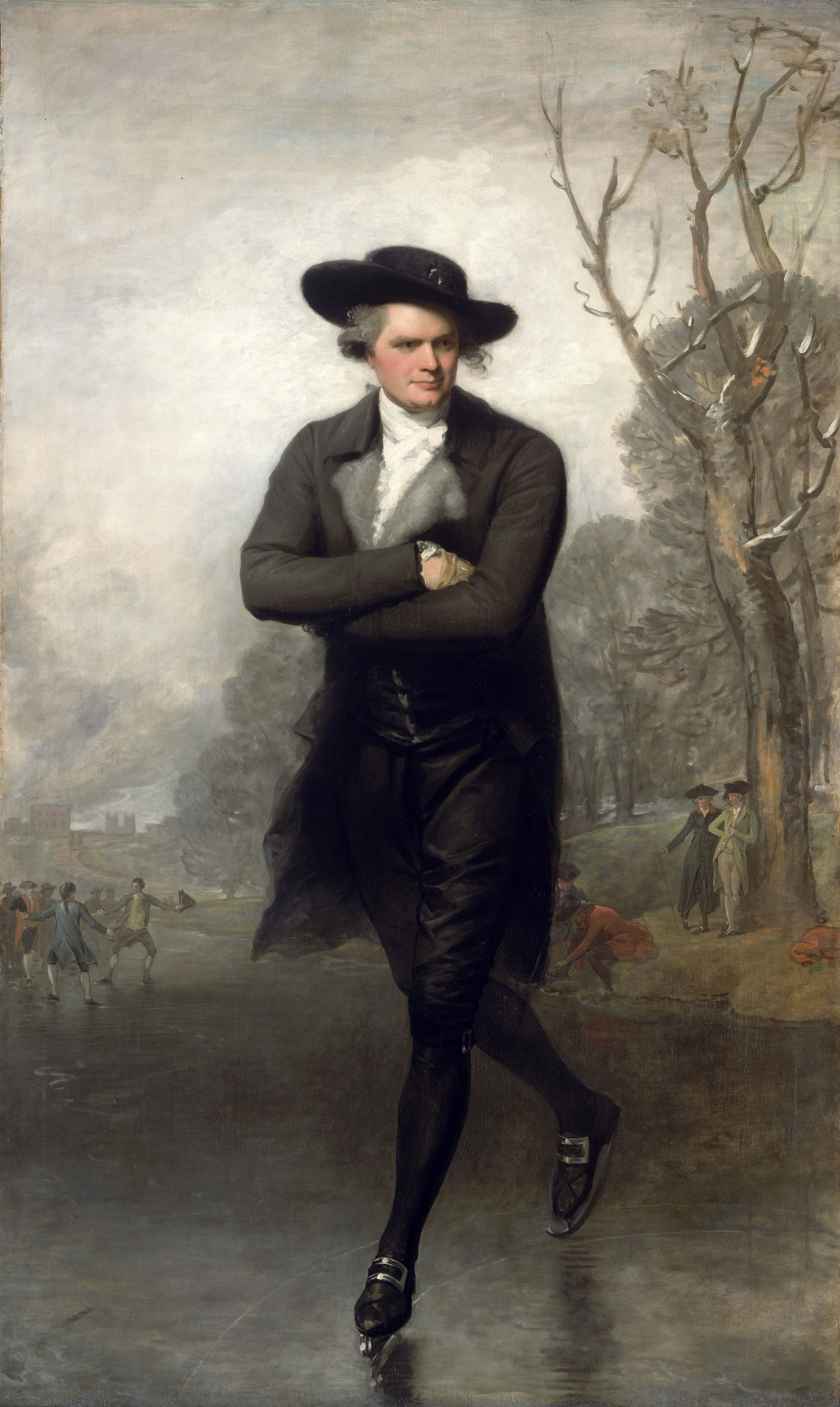 The Skater (Portrait of William Grant) by Gilbert Stuart