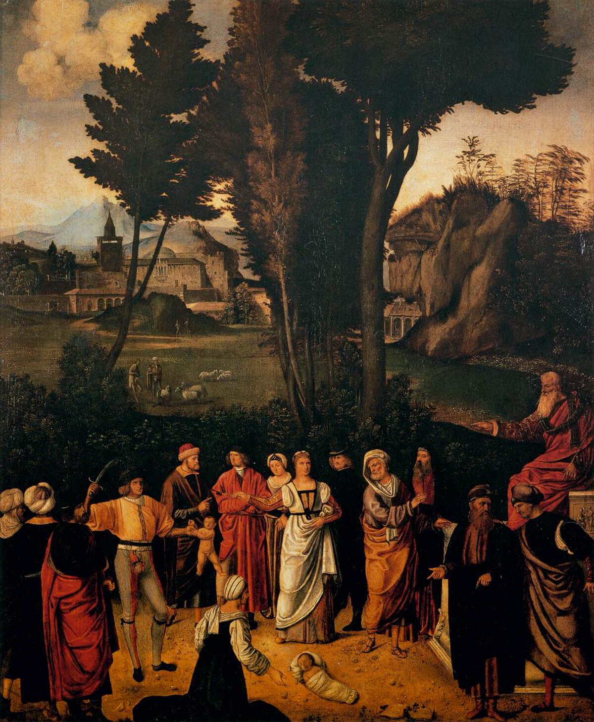The Judgement of Solomon by Giorgione