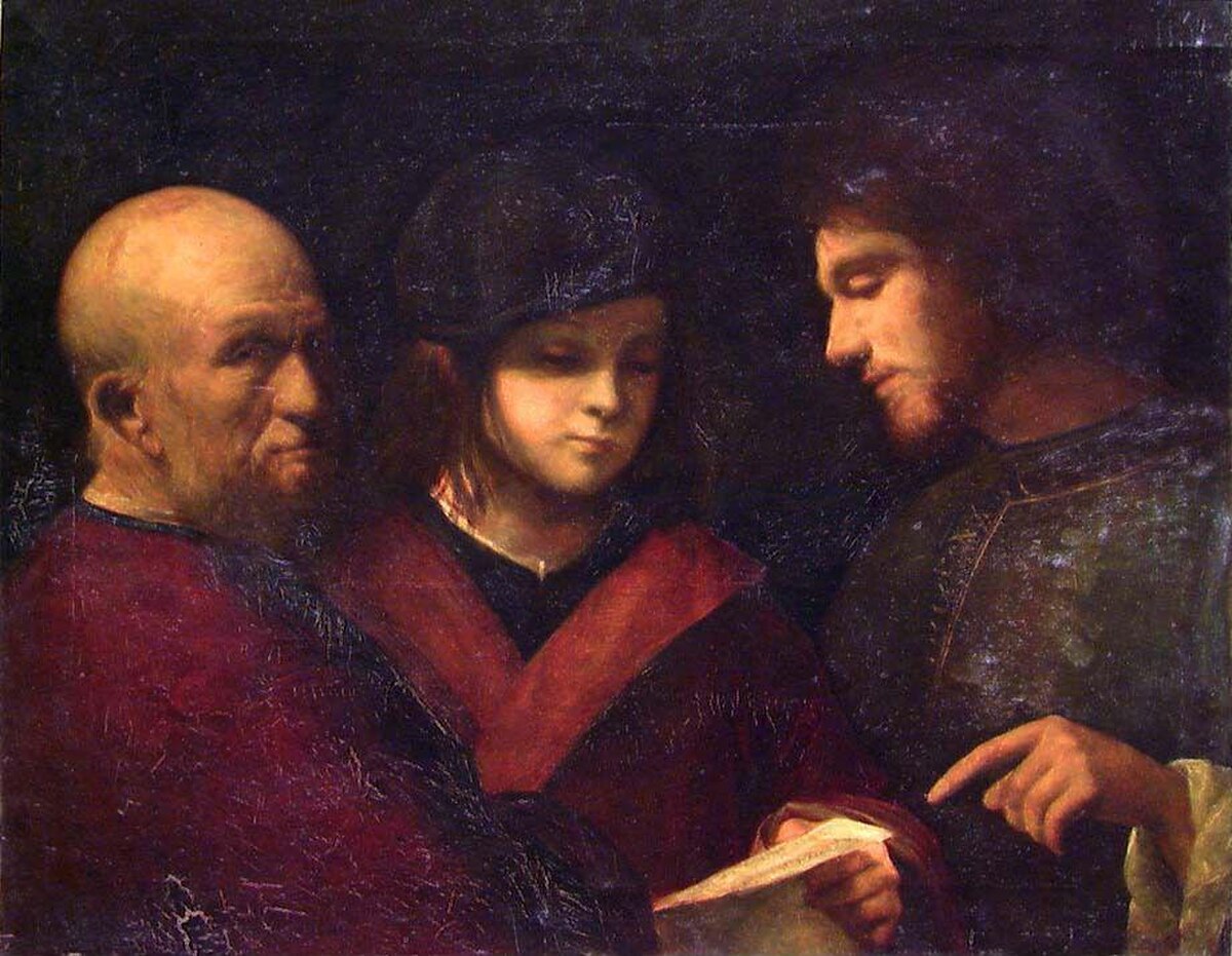 The Three Ages of Man by Giorgione