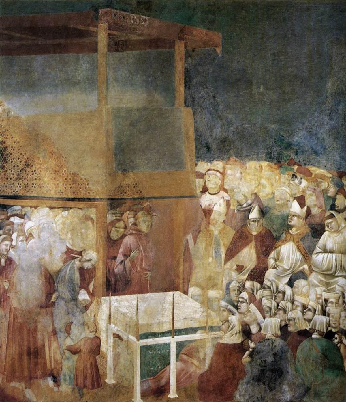 Canonization of St Francis by Giotto di Bondone