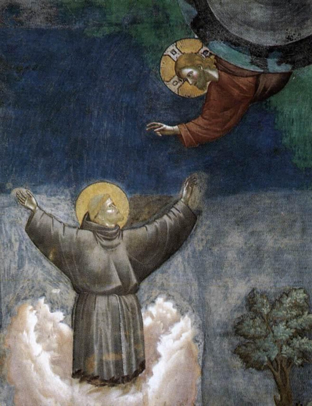 Ecstasy of St. Francis by Giotto di Bondone