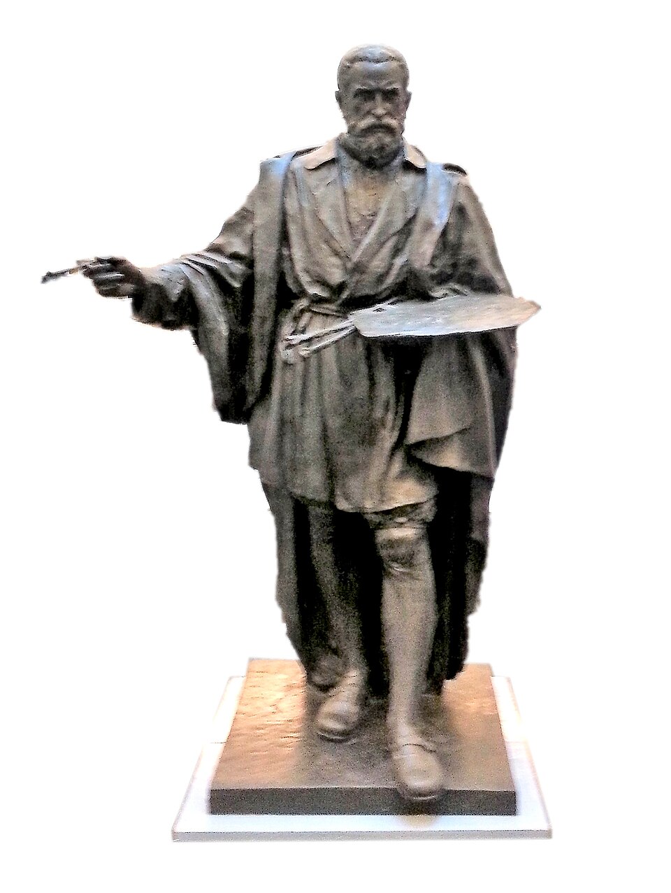 A Gentleman in Adoration before the Madonna by Giovanni Battista Moroni