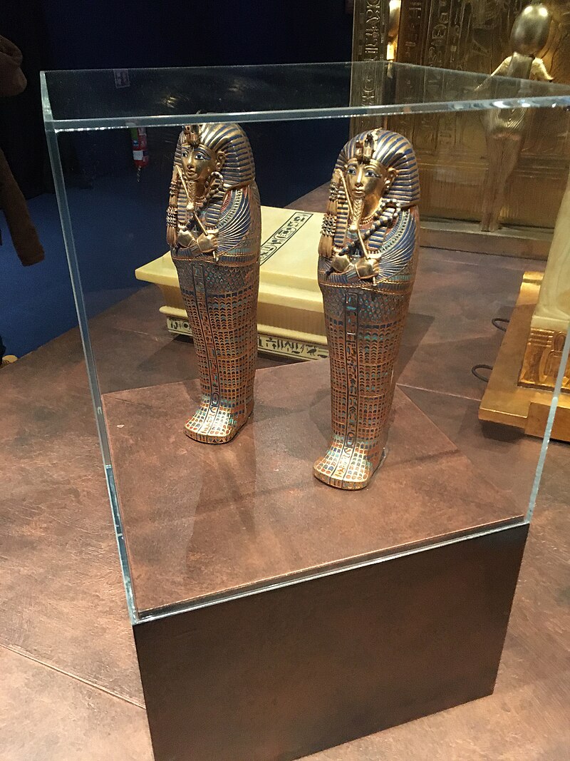 Golden Shrine with Goddesses by Ancient Egyptian (Unknown)