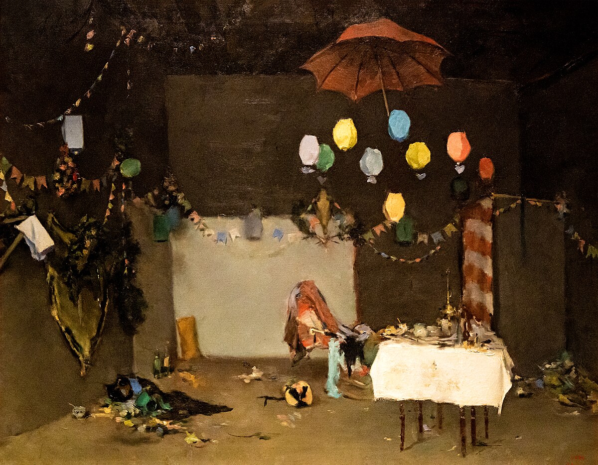 Interior of a Studio by Gustave Caillebotte