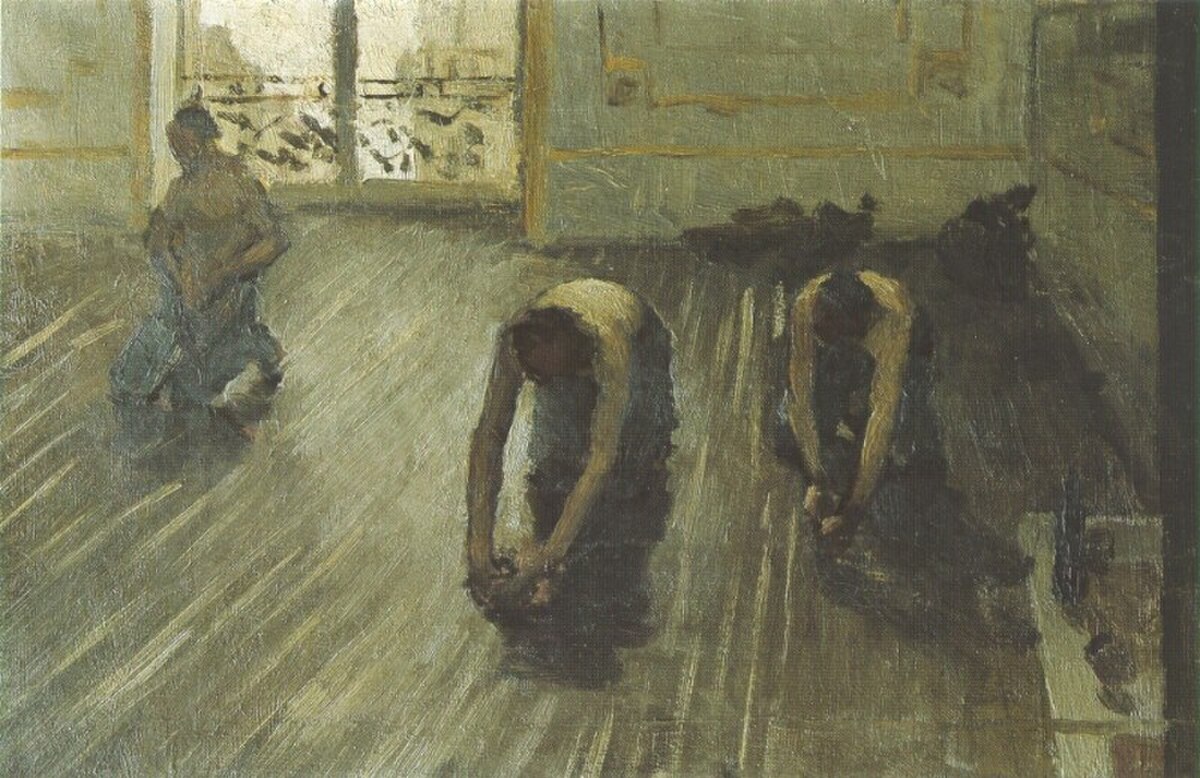 The Parquet Planers (The Floor Scrapers) by Gustave Caillebotte