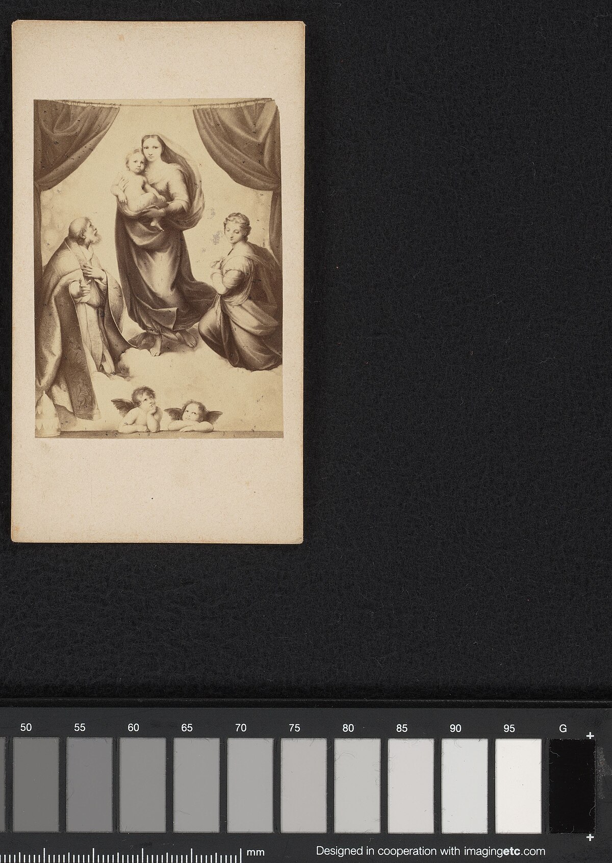 Copy of Raphael's Cherub by Gustave Moreau