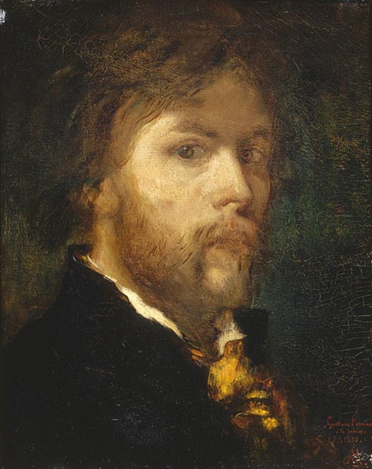 Self-portrait by Gustave Moreau
