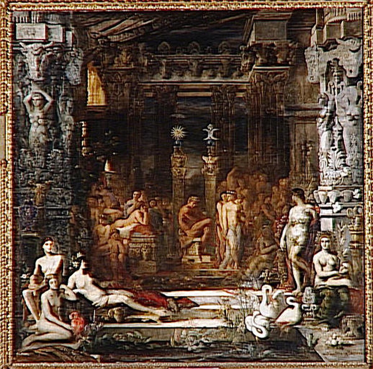 The Daughters of Thespius by Gustave Moreau