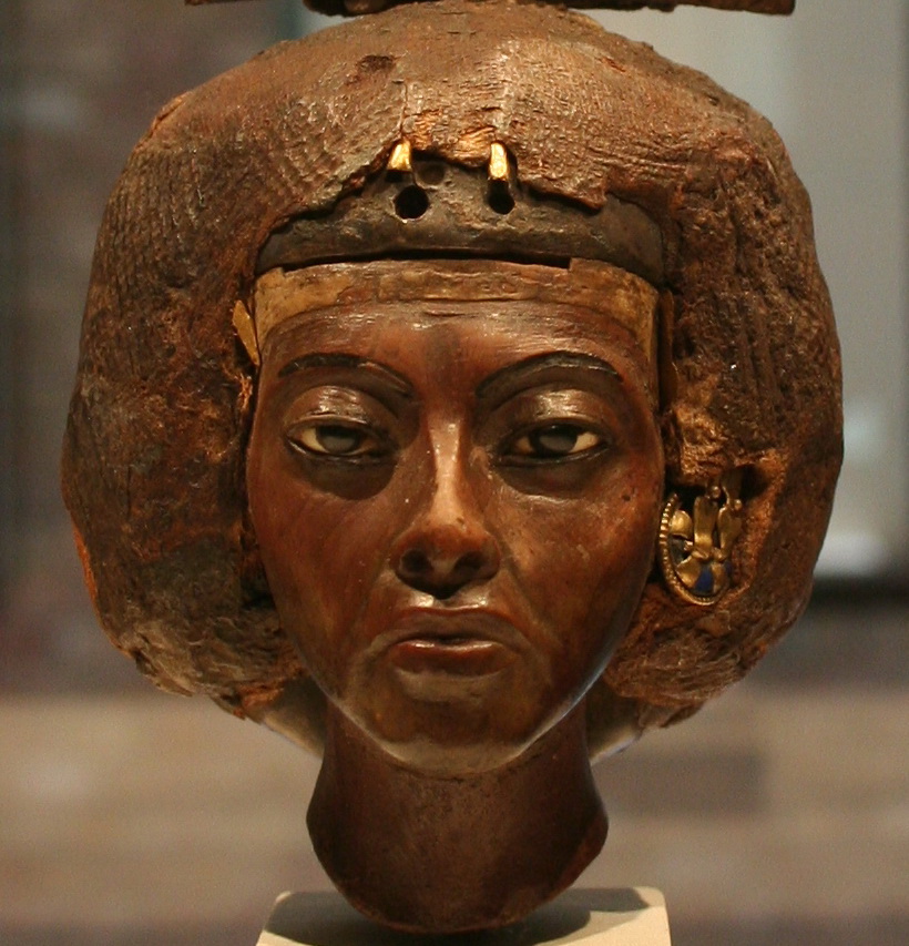 Head of Queen Tiye by Ancient Egyptian (Unknown)
