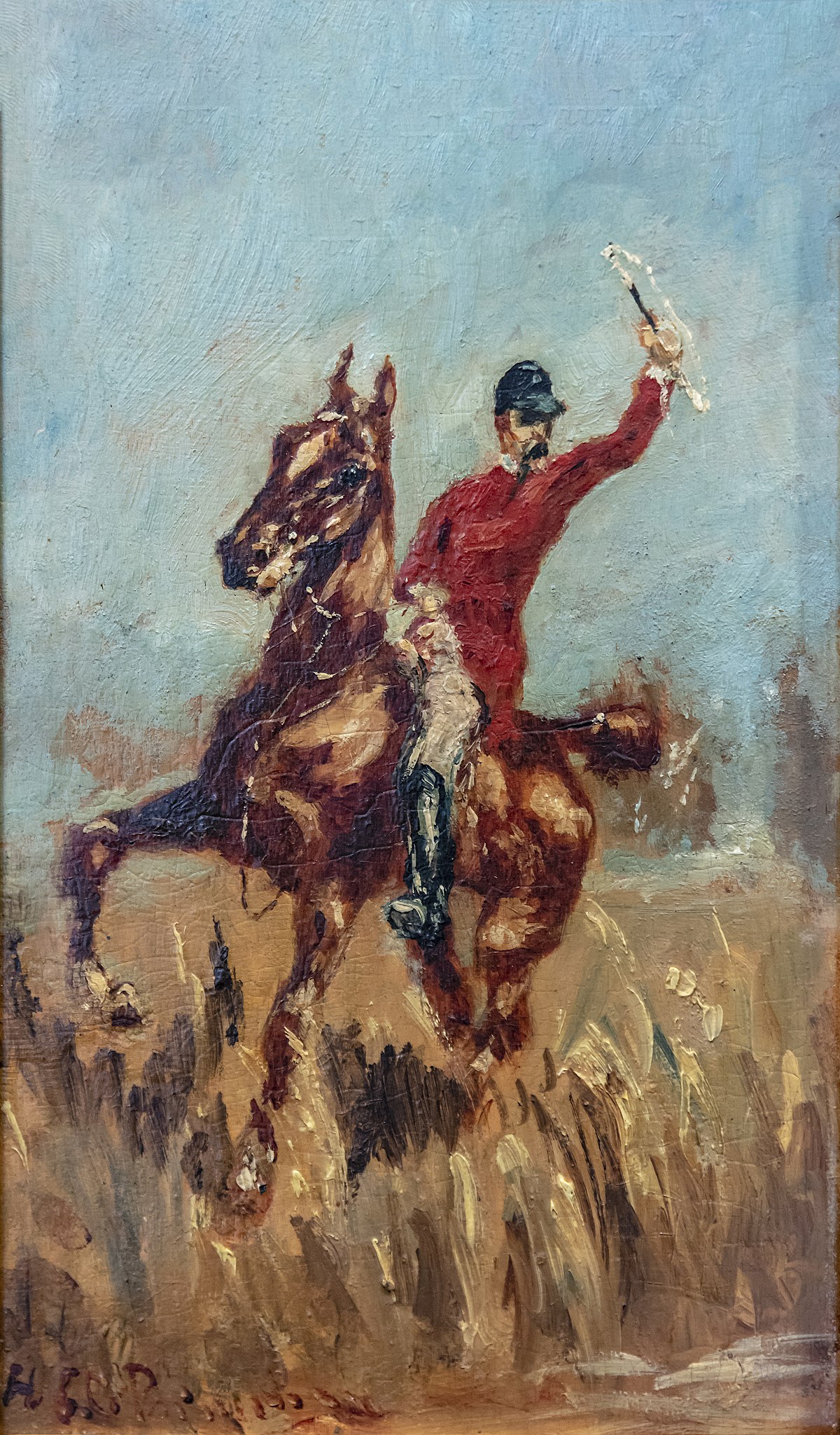 Hunting by Henri de Toulouse-Lautrec