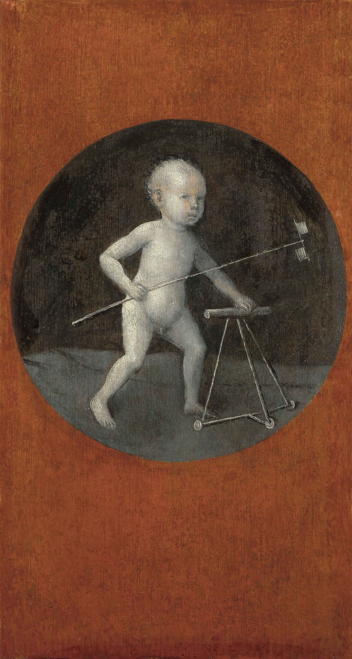 Christ Child with a Walking Frame by Hieronymus Bosch