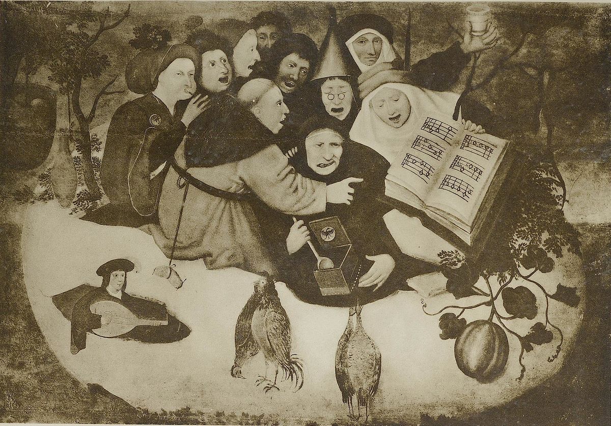 The Concert in the Egg by Hieronymus Bosch