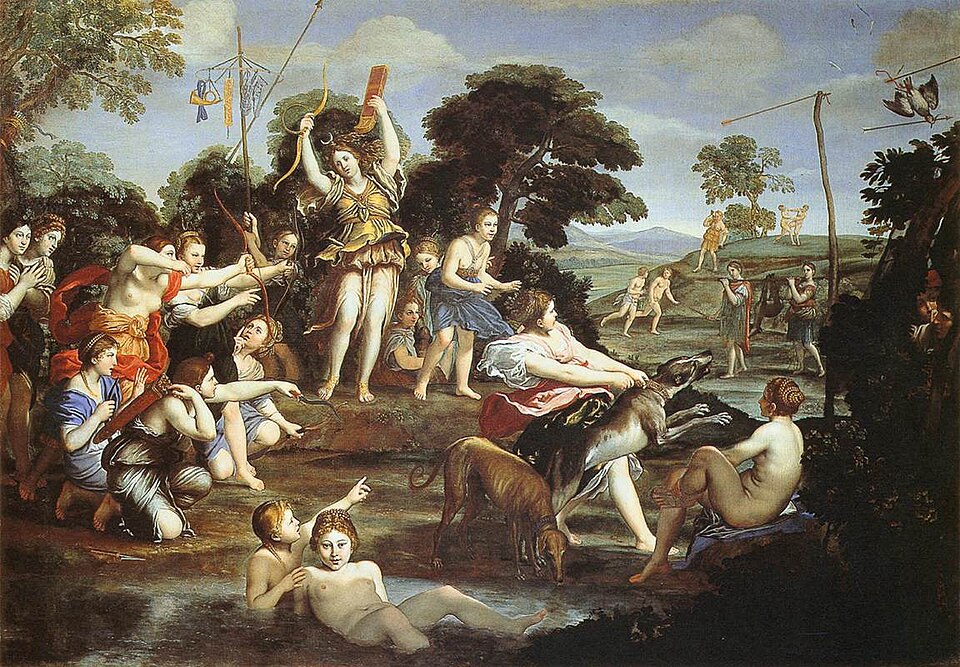 The Hunt of Diana by Domenichino