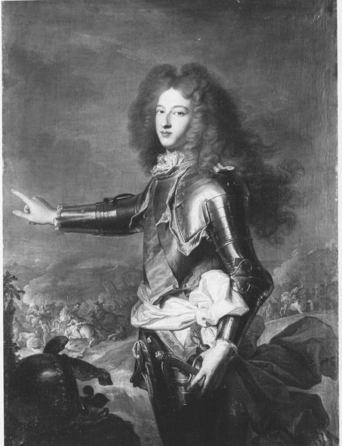 Louis De France, Duc De Bourgogne by Hyacinthe Rigaud