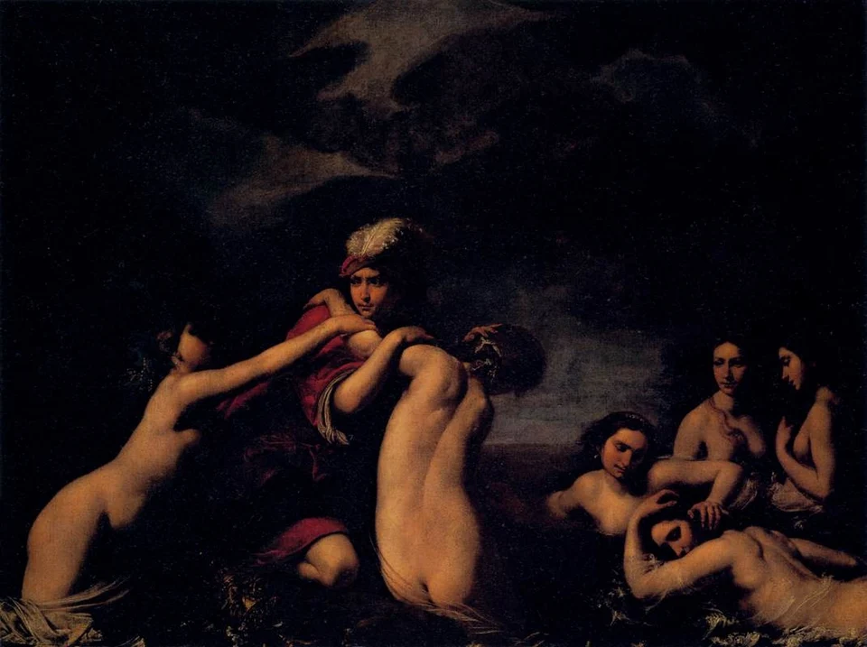 Hylas and the Nymphs by Francesco Furini