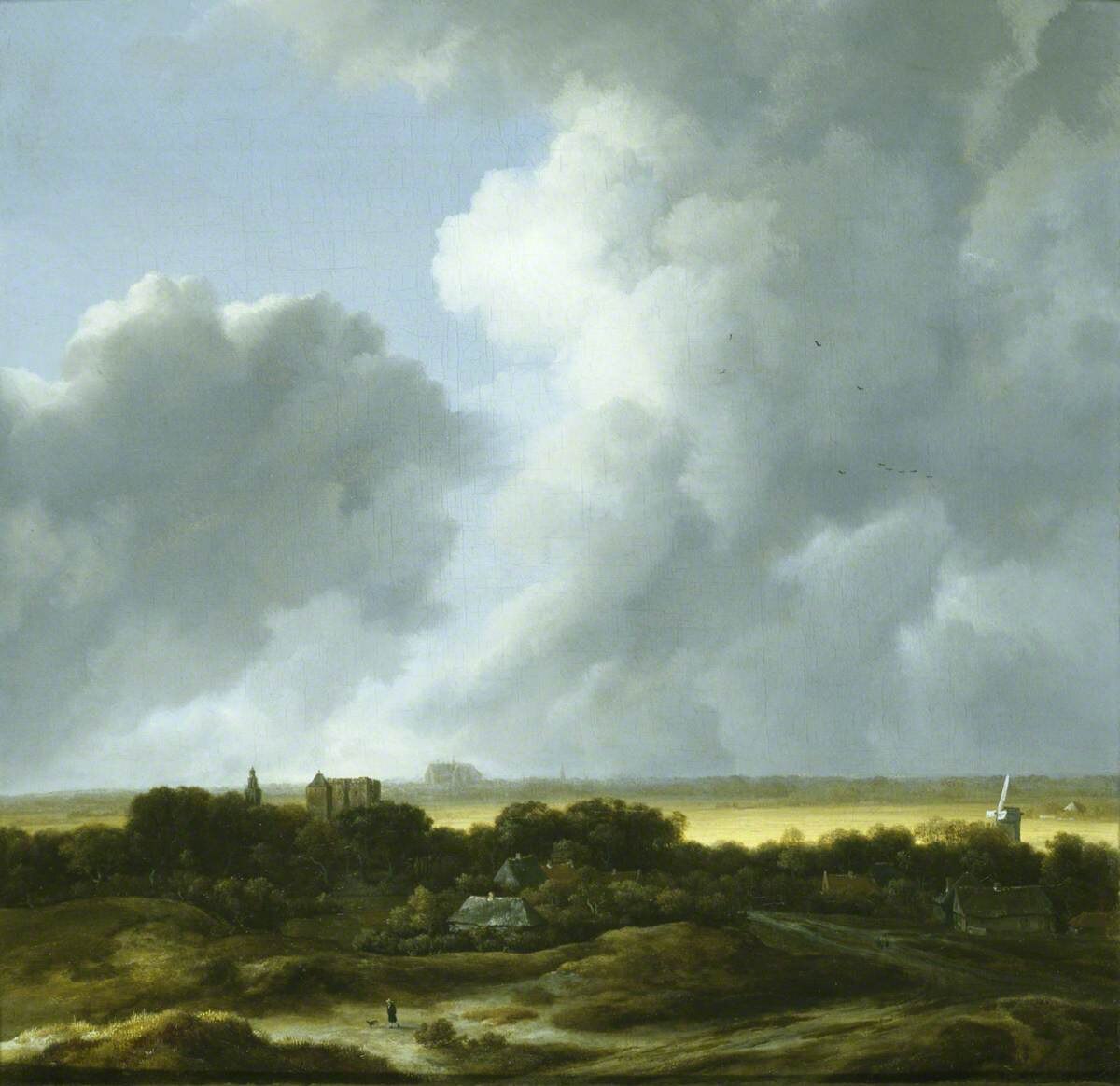 View of Alkmaar by Jacob van Ruisdael at Museum of Fine Arts, Boston