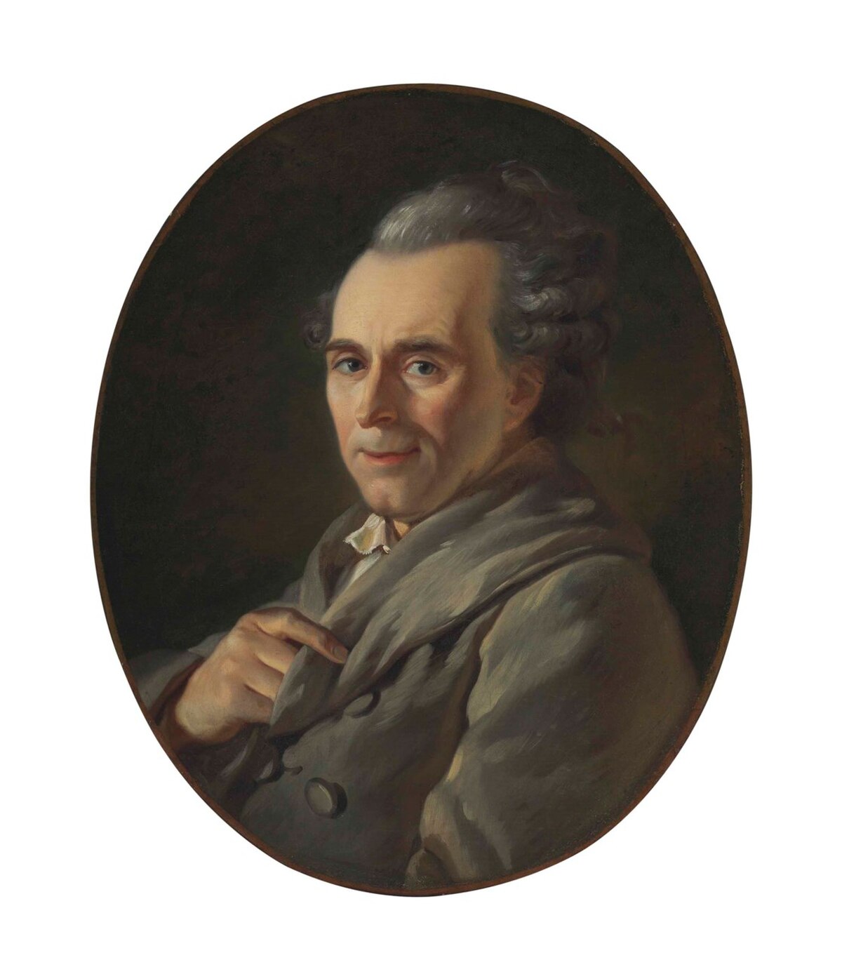Portrait of Michel-Jean Sedaine by Jacques-Louis David