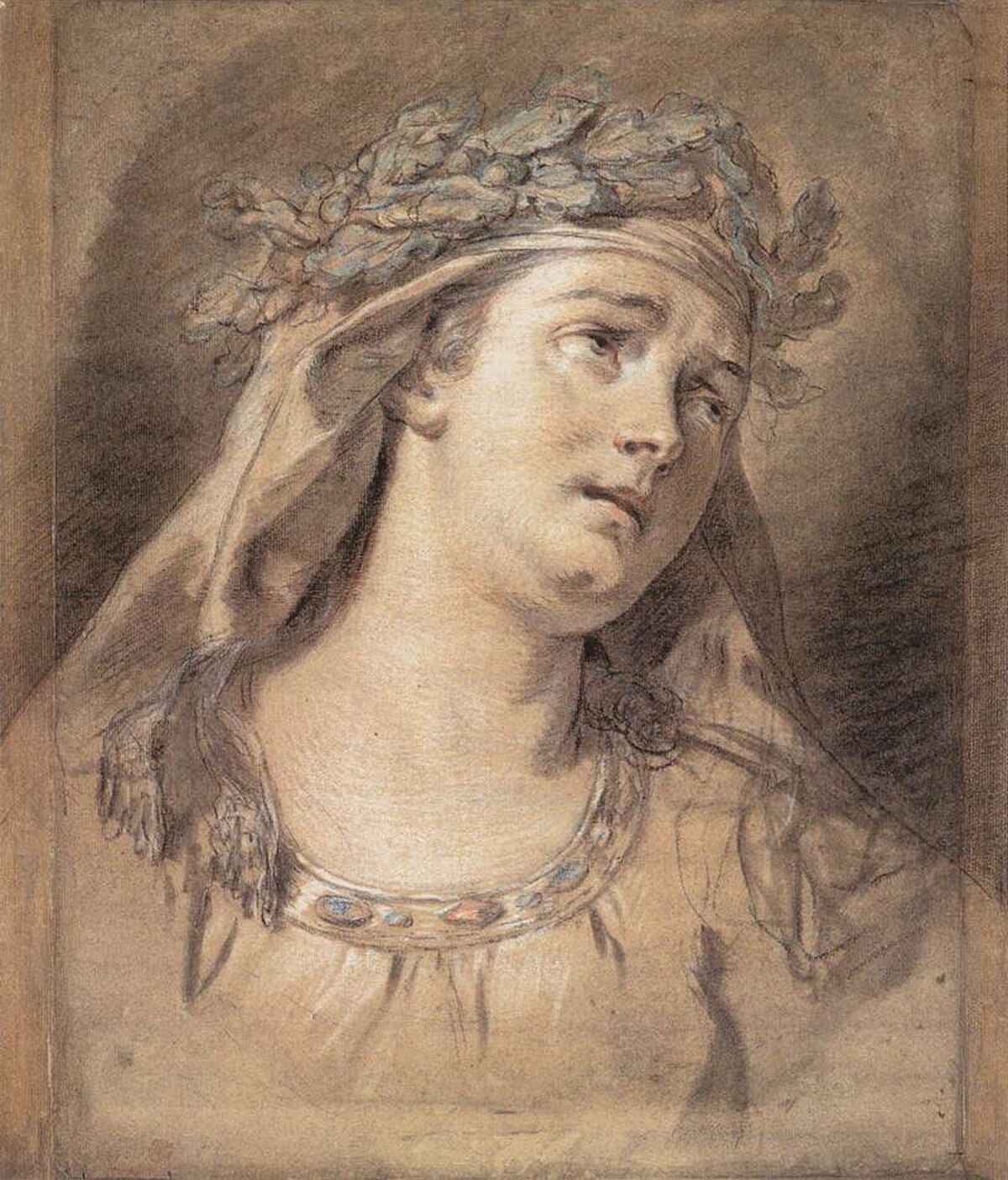 Sorrow by Jacques-Louis David