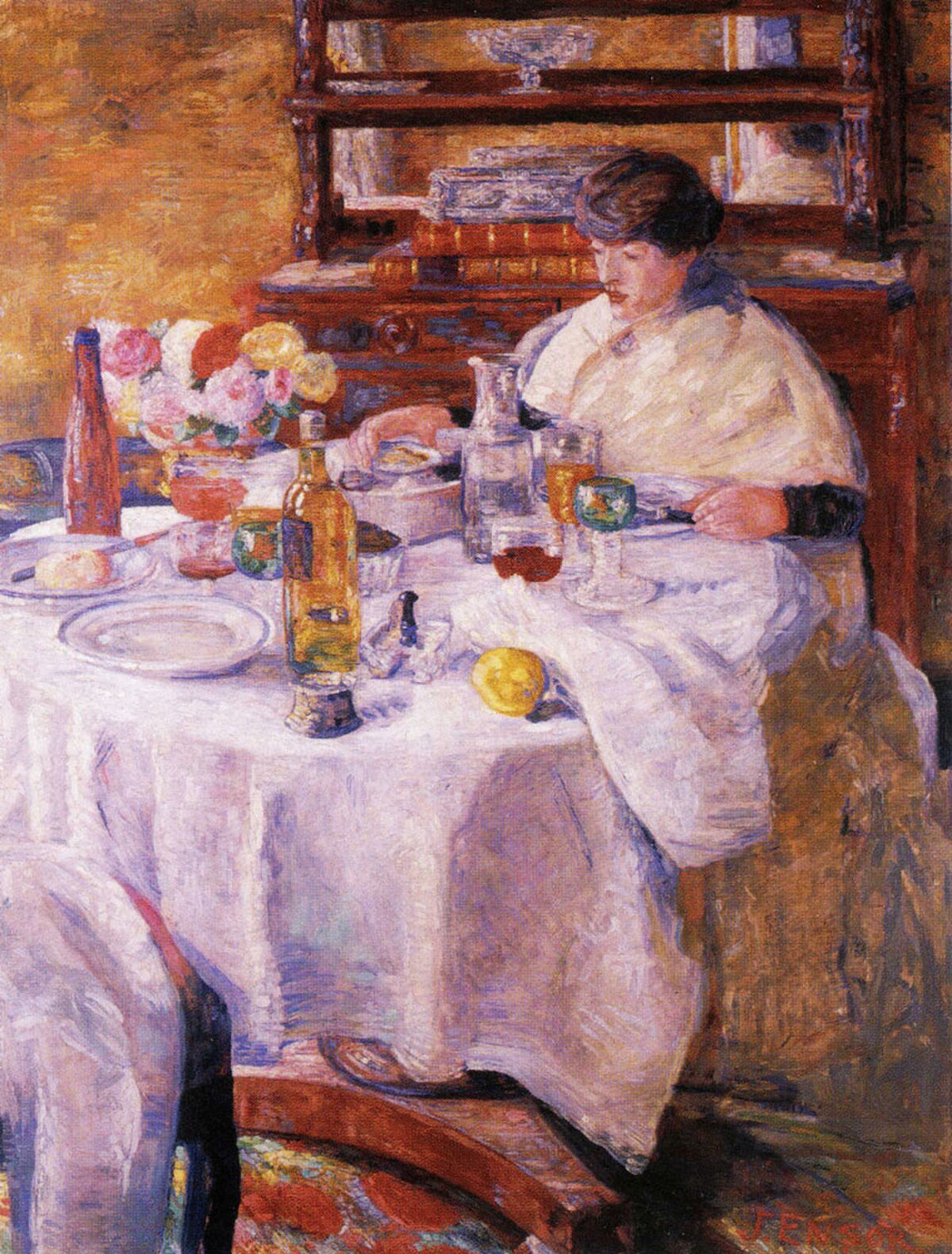 The Oyster Eater by James Ensor