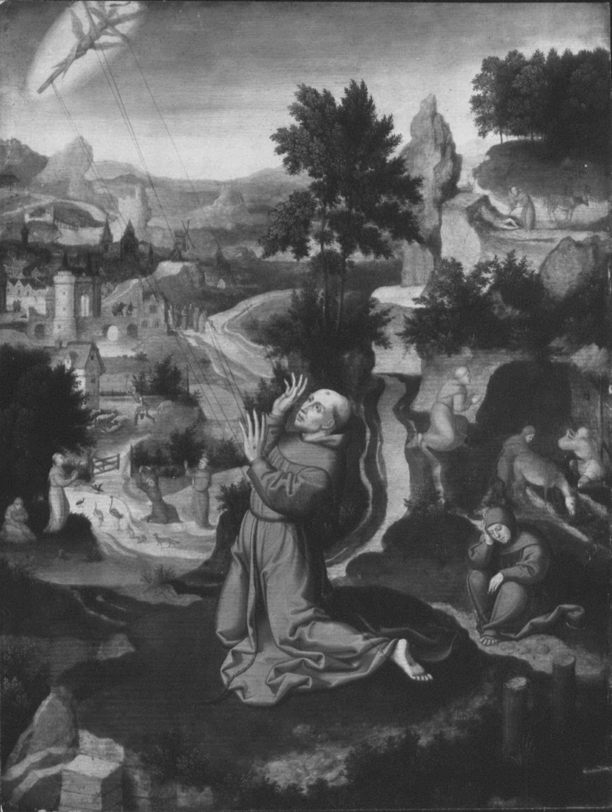 St. Francis Receiving the Stigmata by Jan van Eyck