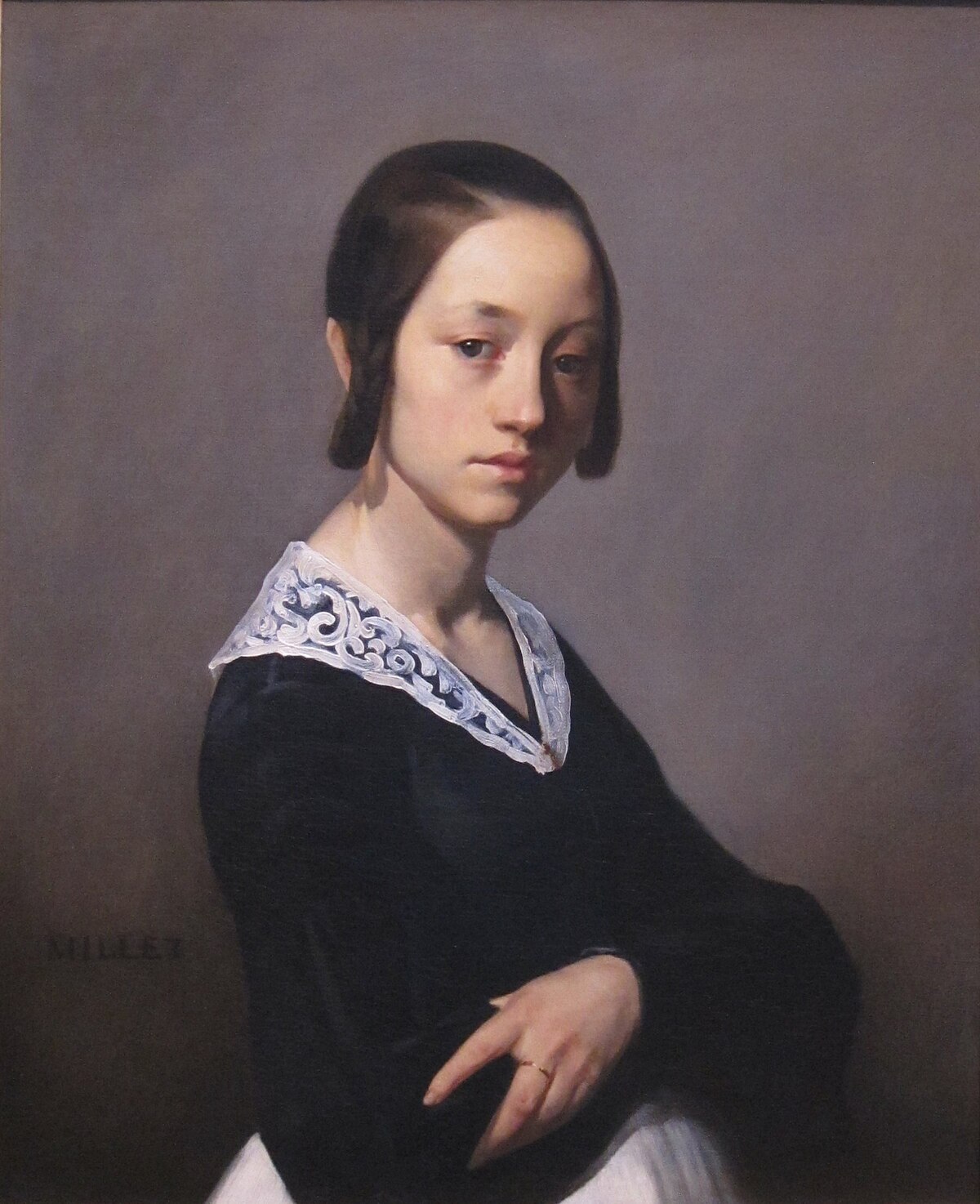 Louise-Antoinette Feuardent by Jean-François Millet