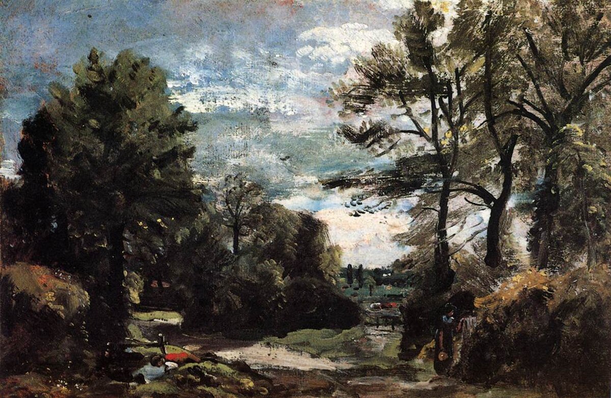 A Lane near Flatford by John Constable