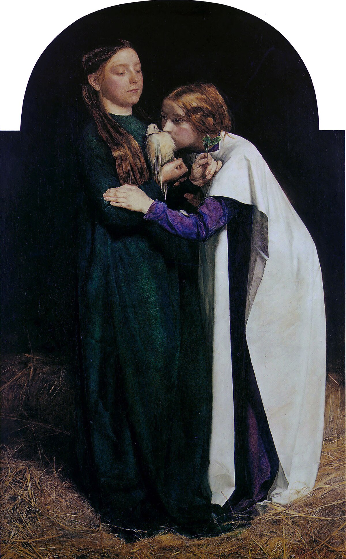 The Return of the Dove to the Ark by John Everett Millais