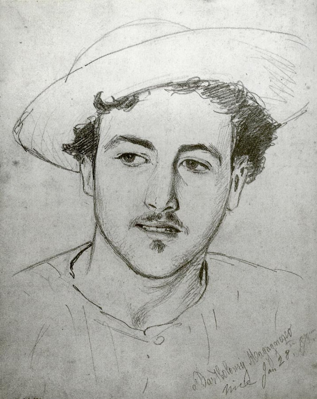 Bartholomy Magagnosco by John Singer Sargent