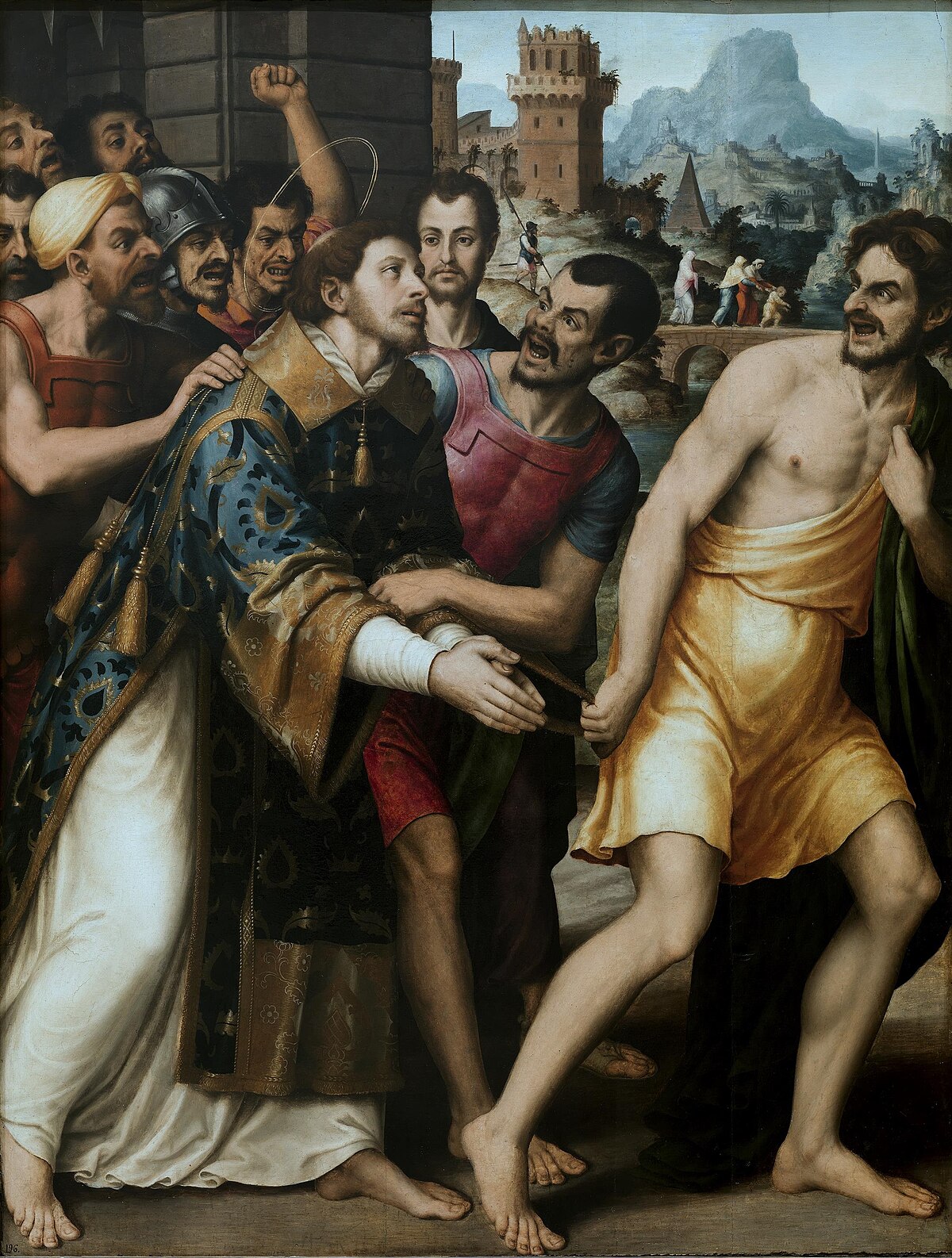 San Esteban Conducido Al Martirio by Juan de Juanes at Museo del Prado, Madrid