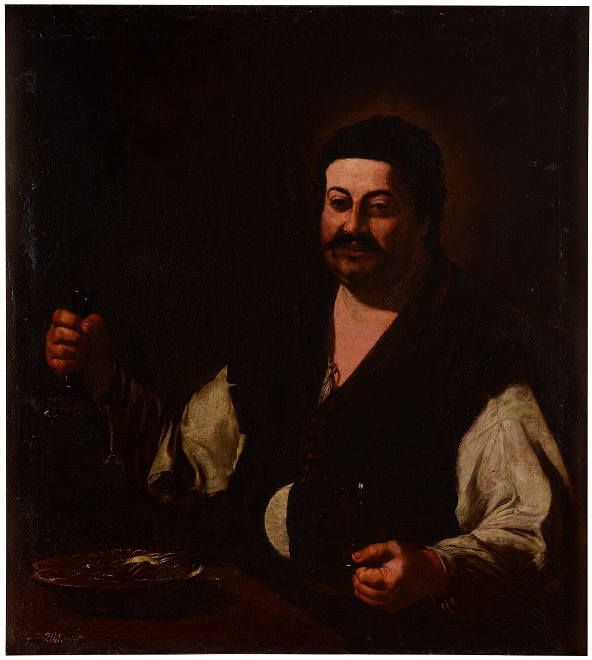 Allegory of Taste by Jusepe de Ribera at Wadsworth Atheneum