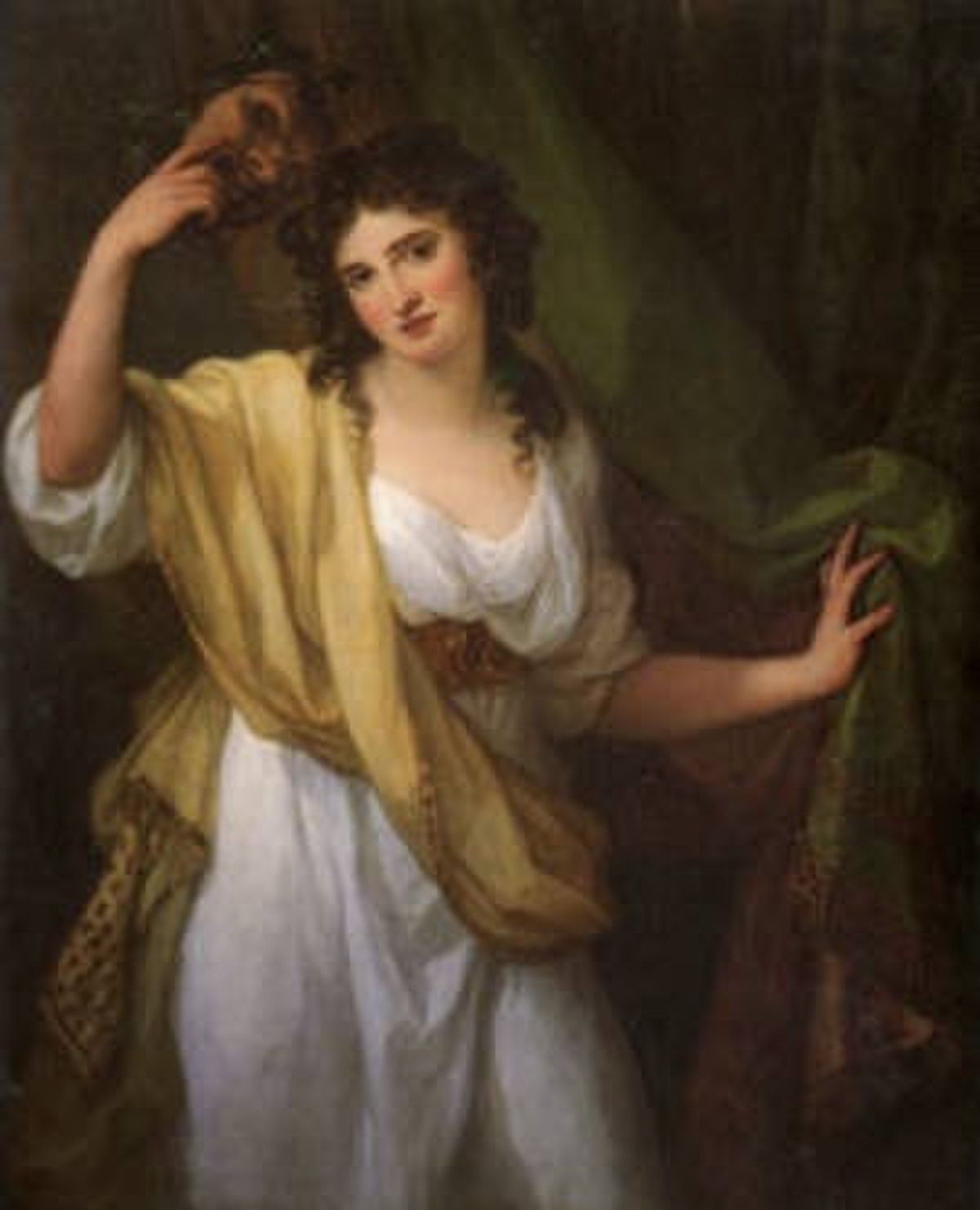 Lady Hamilton as Circe by George Romney (1782), Oil on canvas at Tate Britain