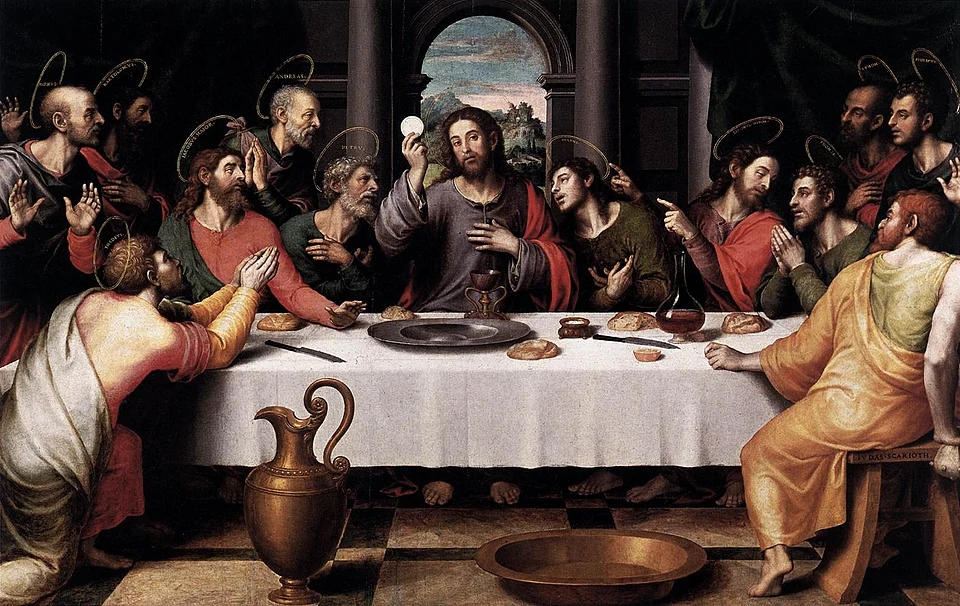 The Last Supper by Juan de Juanes