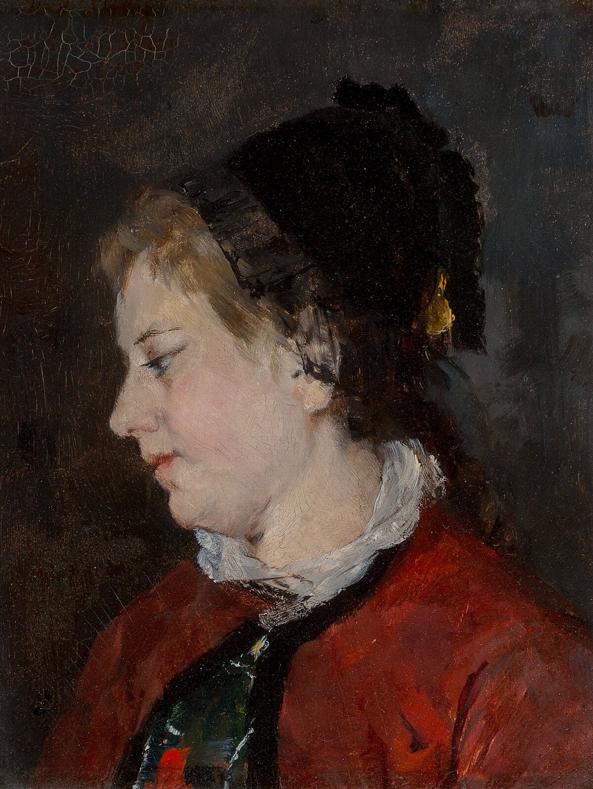 Portrait of Madame Sisley by Mary Cassatt