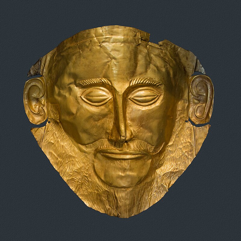 Mask of Agamemnon by Ancient Greek (Unknown)
