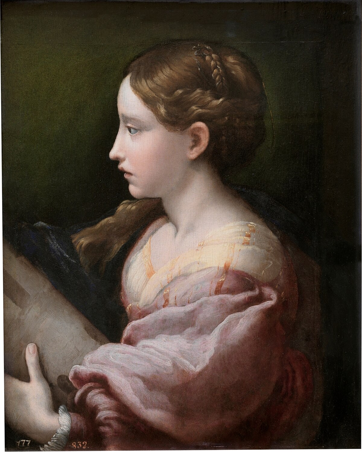 Saint Barbara by Parmigianino