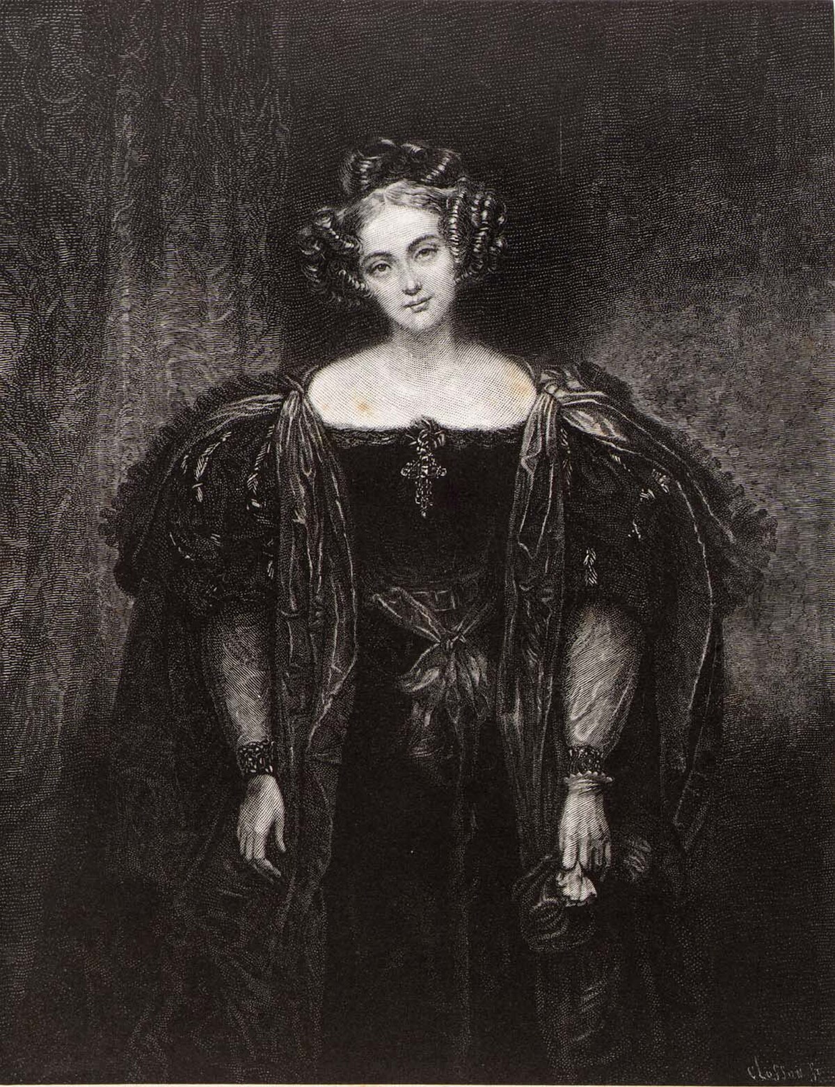 Portrait of Henrietta Sontag by Paul Delaroche
