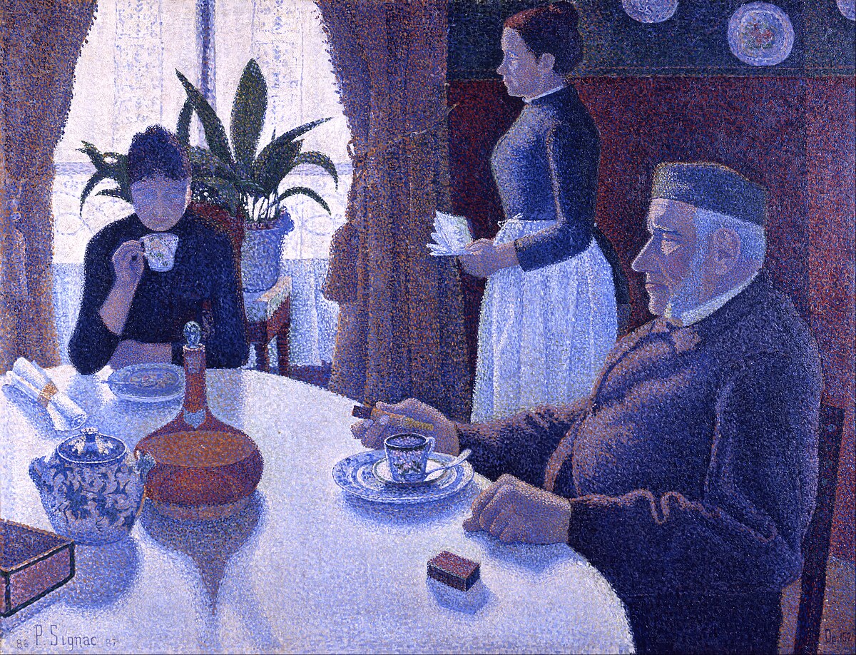 The Dining Room by Paul Signac at Kröller-Müller Museum