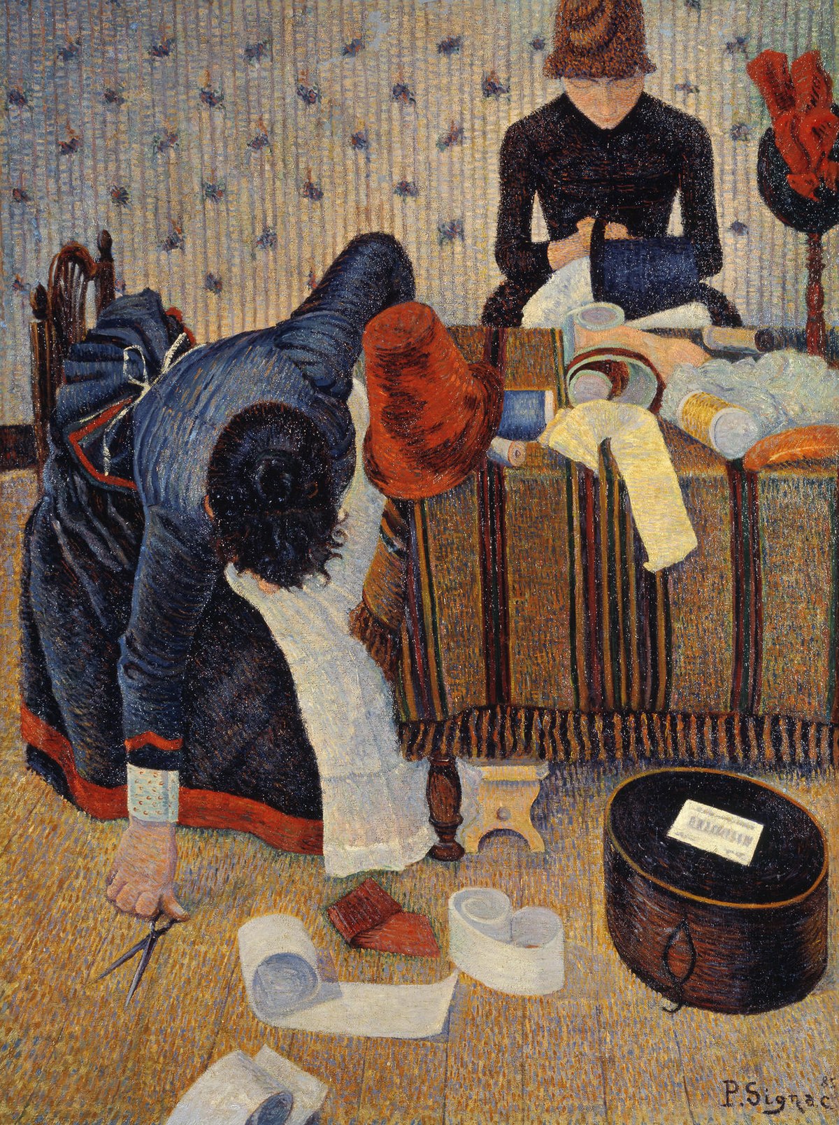 The Milliner by Paul Signac at E.G. Bührle Foundation, Zürich