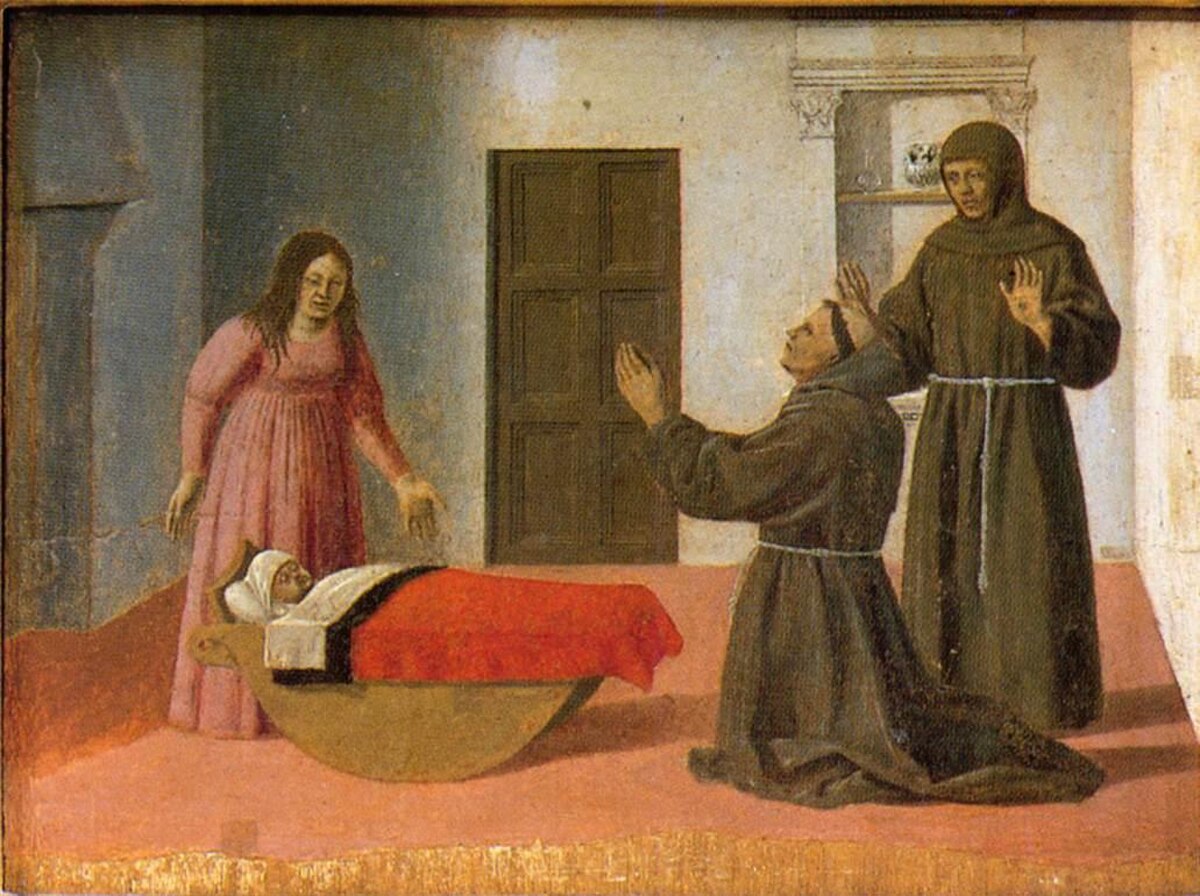 St. Anthony Resurrects a Child by Piero della Francesca