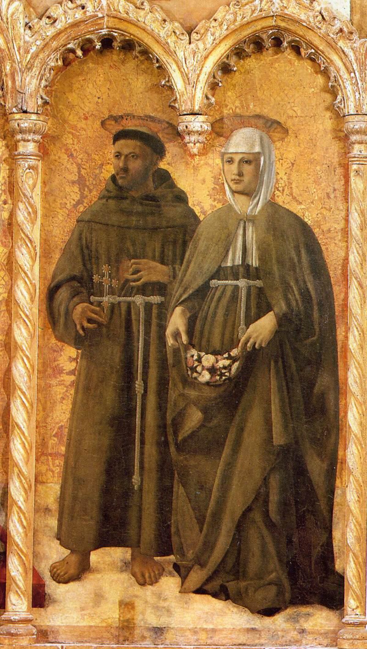 St. Francis and St. Elizabeth by Piero della Francesca