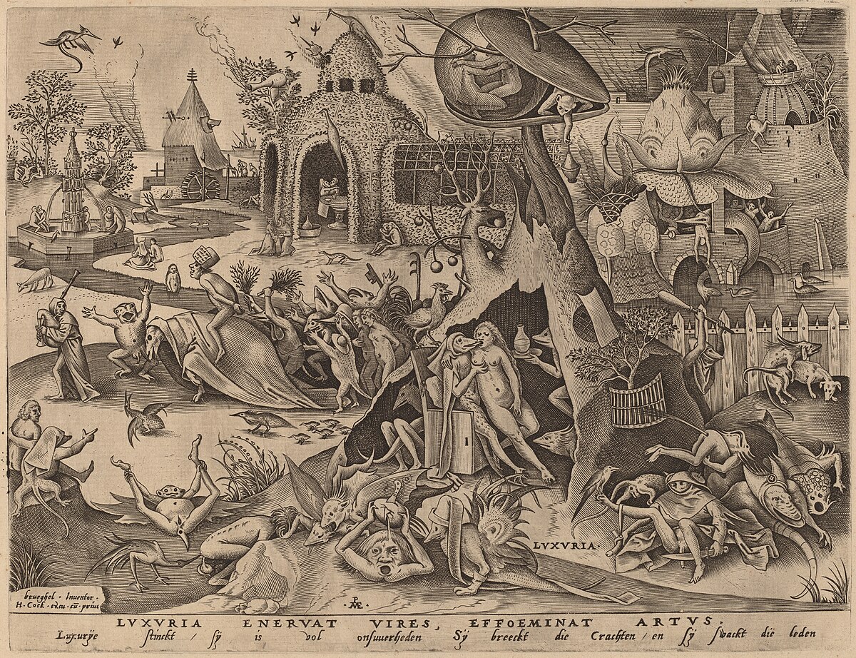 Lust by Pieter Bruegel the Elder