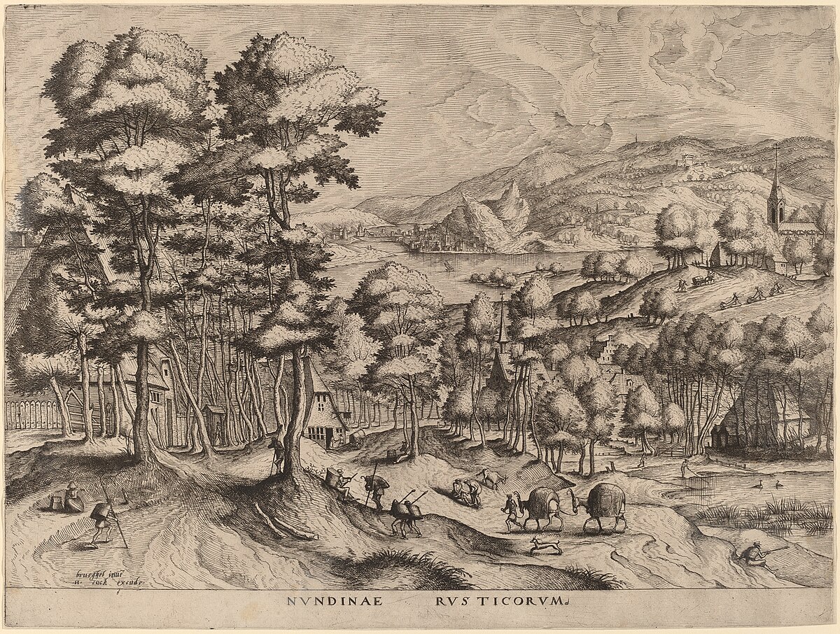 Rustic Market by Pieter Bruegel the Elder at Museum of Fine Arts, Boston