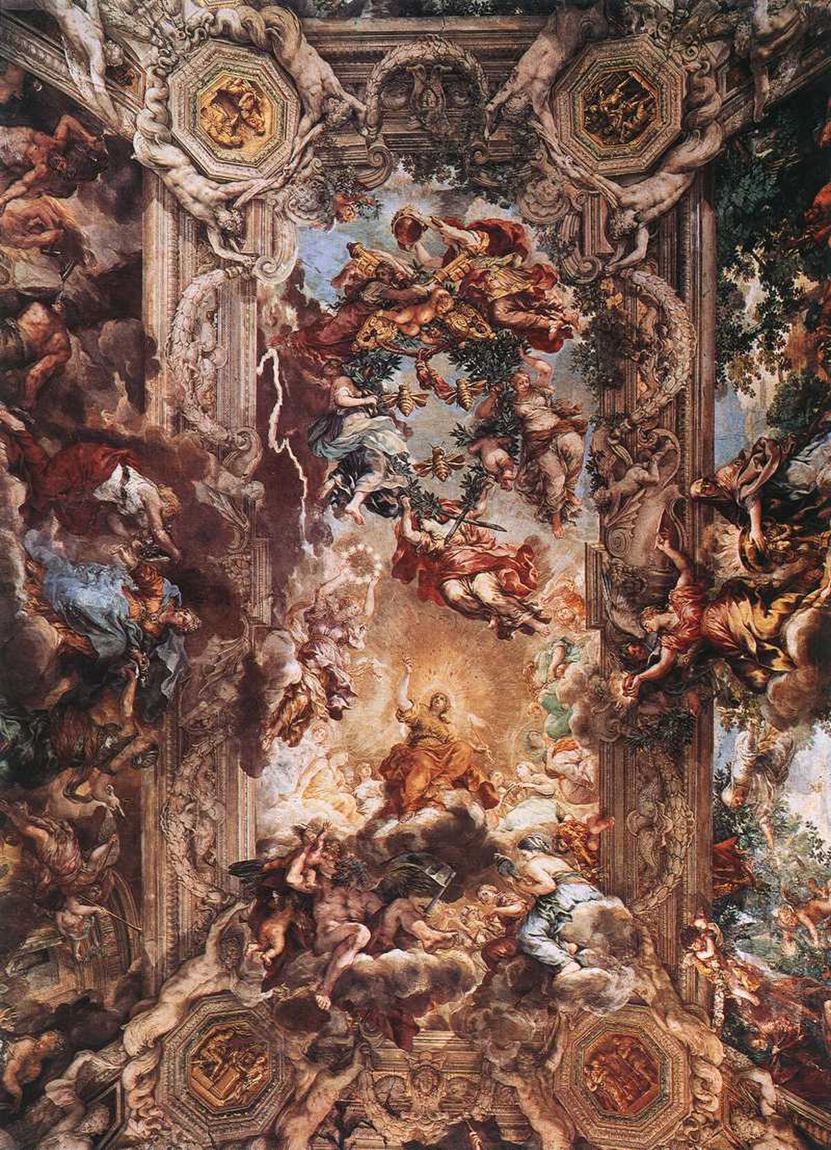 Allegory of Divine Providence and Barberini Power by Pietro da Cortona