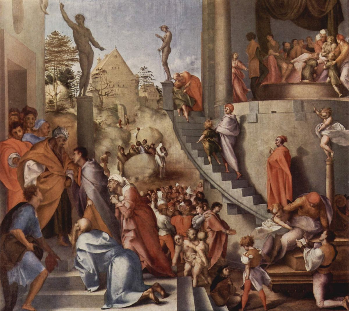 Joseph in Egypt by Pontormo