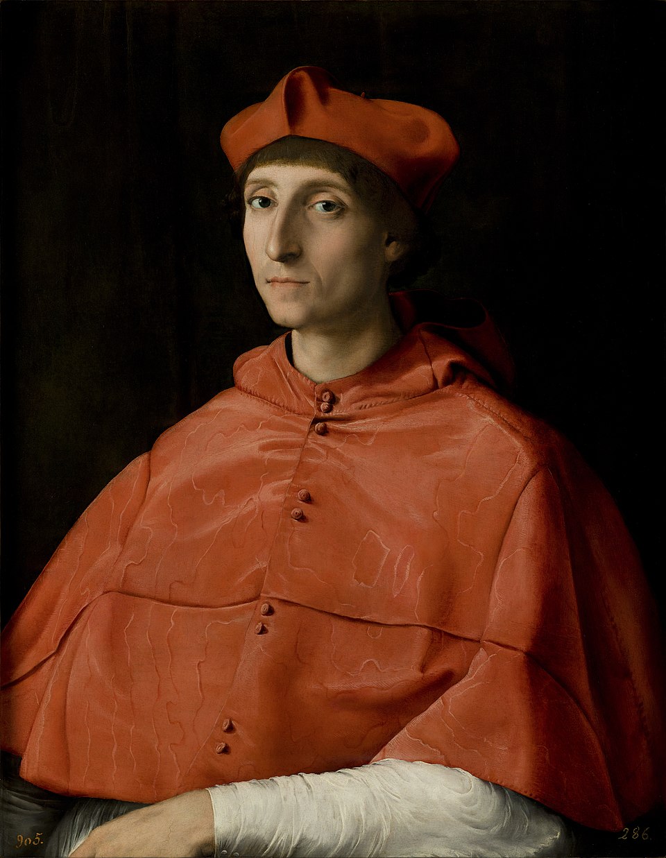 Portrait of a Cardinal by Raphael