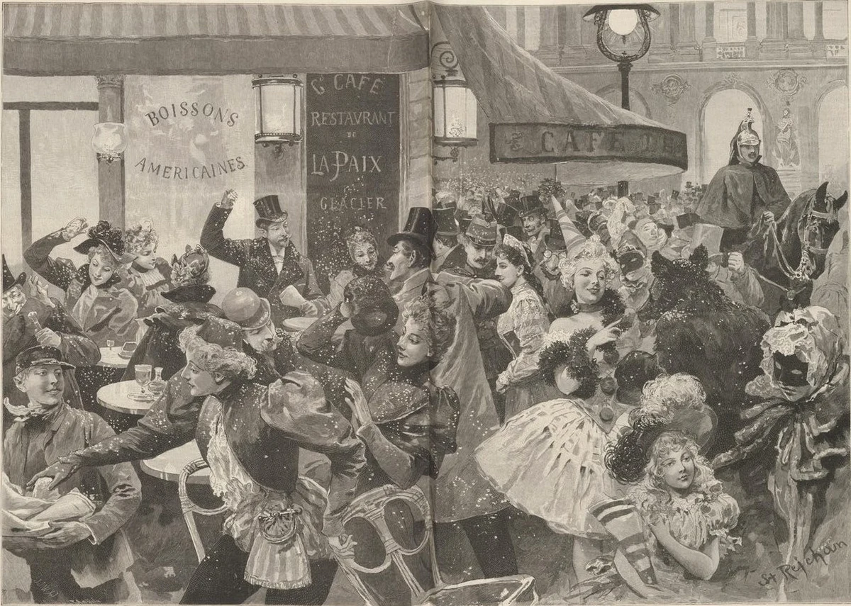 Carnival on the Grands Boulevards by Raoul Dufy