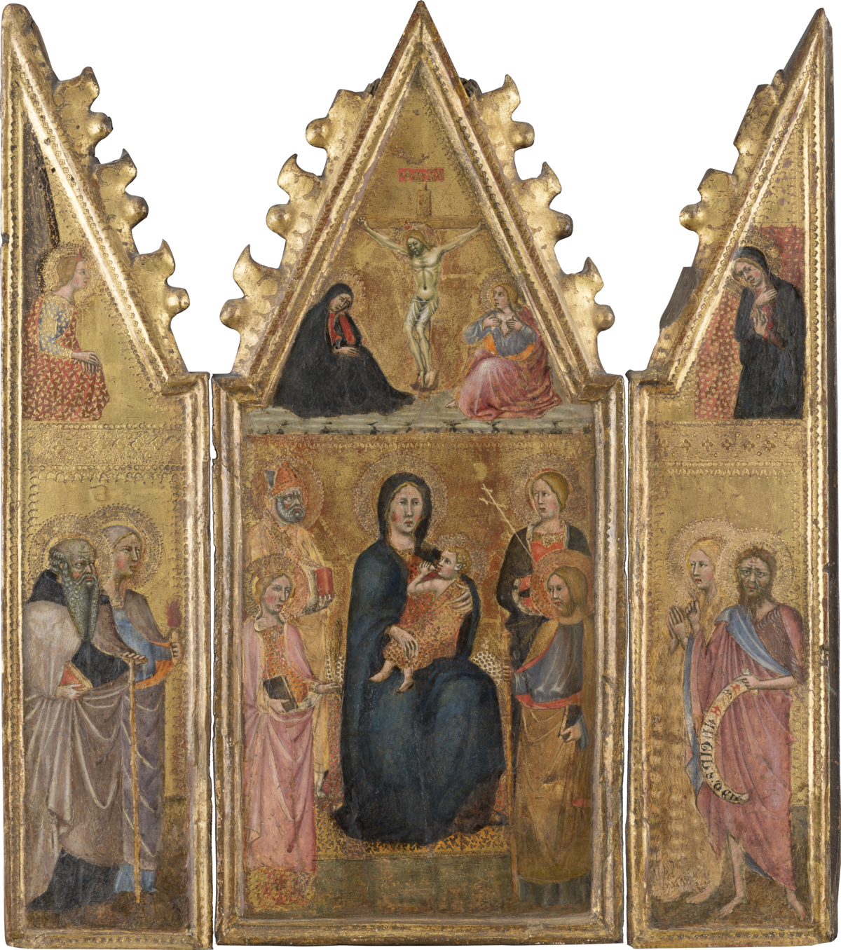 A Man with a Crucifix and Chain by Rembrandt van Rijn