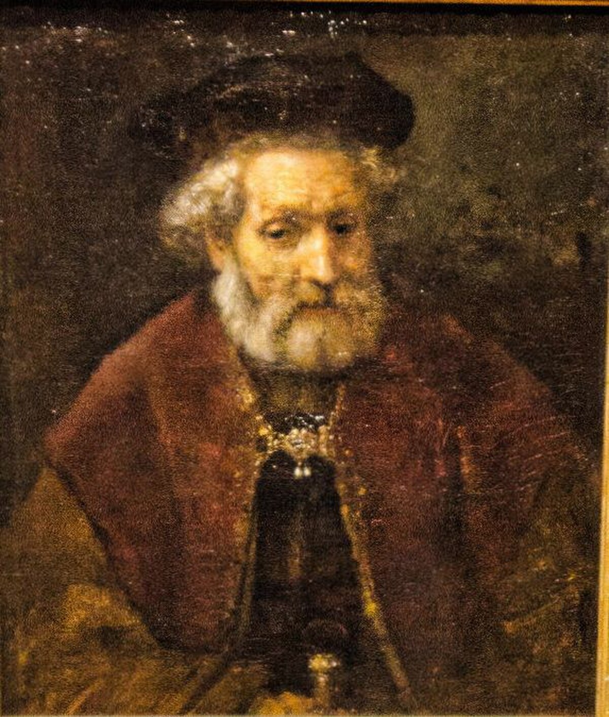 An Old Man with a Beard by Rembrandt van Rijn